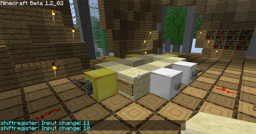 a 4-bit shiftregister